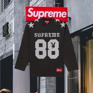 Supreme x Playboy L/S football top L